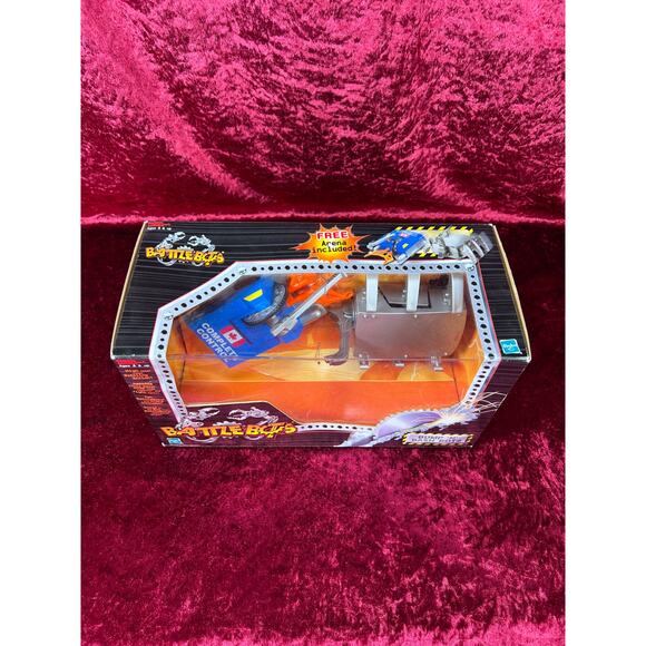 Vintage Battle Bots Bump N Bash Bots Red Scorpion & Complete Control Hasbro 2001 - Picture 7 of 10